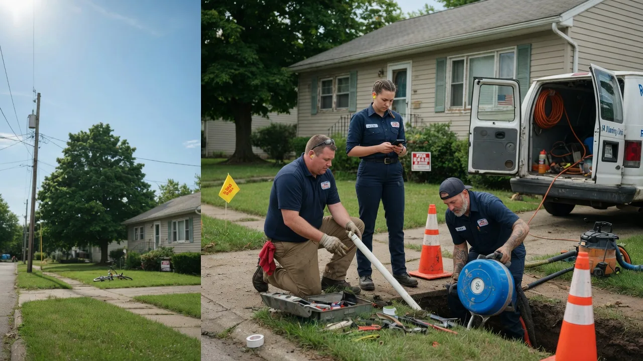Sewer Line Repair in Christiansburg, OH near me